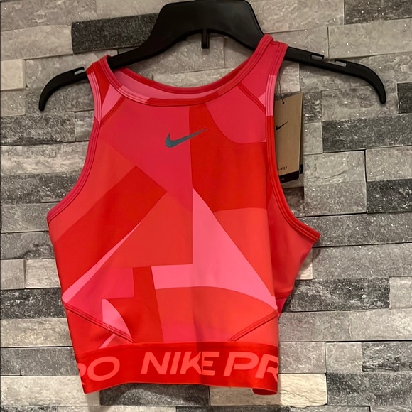 Nike Tops - New!! Nike Pro women's crop bra top